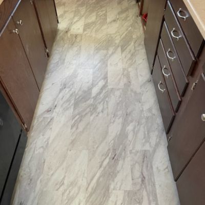 Colorado Springs flooring installation in a kitchen